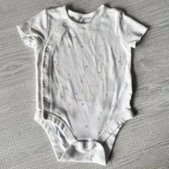 GAP クマ 半袖ロンパース ホワイトクマケツのサムネイル