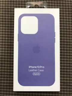 新品 アップル純正 iPhone 13 レザーケース Wisteria - メルカリ