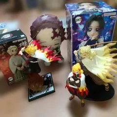 鬼滅の刃 煉獄杏寿郎 フィギュア 6種セット　ぬいぐるみ　含む