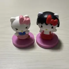 ハローキティコラボレーションチョコエッグ ちびまる子ちゃん・指ハート