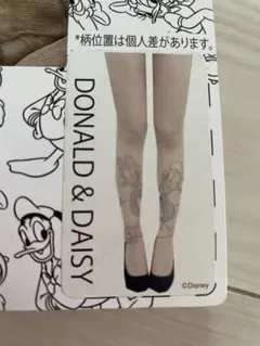 Disney ディズニー　ドナルド　デイジー　タイツ　ストッキング