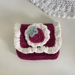 いちごのフリルポーチ プリンセスモール