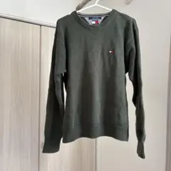 Tommy Hilfiger グリーン 90年代 トミー　セーター 古着
