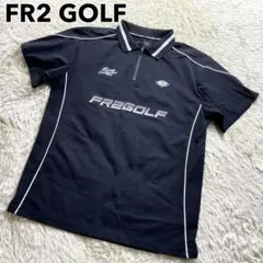 FR2GOLF ペイズリー ポロシャツ サイズM 店舗限定 ブルー - メルカリ