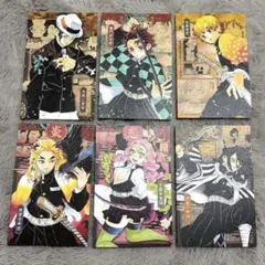 鬼滅の刃 ポストカード 6枚セット(バラ売り対応ᵒᵏᵎᵎᵎᵎ)