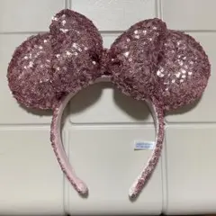 ミニー型スパンコールカチューシャ