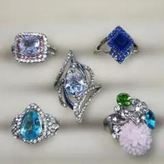 14〜18号 未使用リング5点まとめ売り