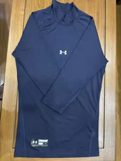 UNDER ARMOUR ネイビー ハイネック アンダーシャツ LG