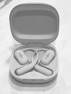【美品】保証書あり　SHOKZ オープンイヤーワイヤレスイヤホン2　グレー