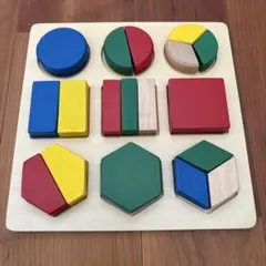 型はめパズル　知育　木製のサムネイル