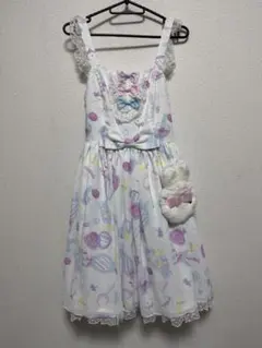 Angelic Pretty Fluffy Puff Bunny JSK シロ