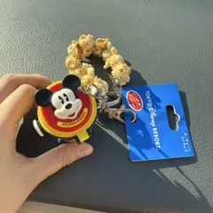 迪士尼 米奇 爆米花 鑰匙圈 停產