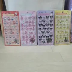 【国内正規品】ボンボンドロップシール 第一弾 キティ マイメロ クロミ プリン