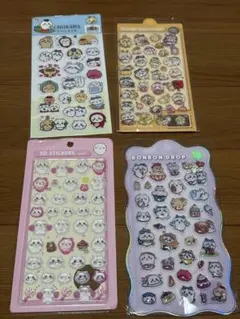 ちいかわ 3Dステッカー & 立体シールセット