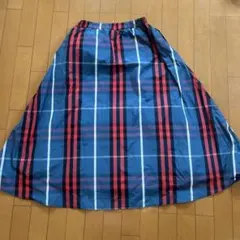チェックロングスカートのサムネイル