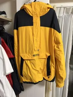 Columbia マウンテンパーカー イエロー ブラック