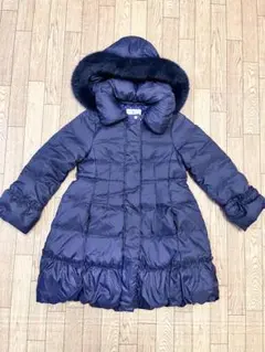KUMIKYOKU ネイビー ダウンコート 130