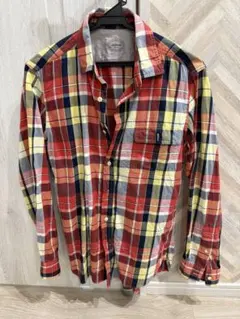 ユナイテッドアローズ グリーンレーベル　チェックシャツ Sサイズ