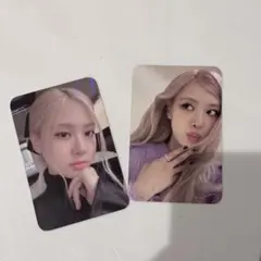BLACKPINK Rosé ロゼ　メンバーシップ トレカ２枚セット