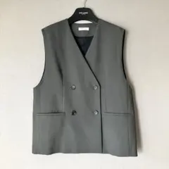 UJOH 23SS BELTED VEST グレー 変形ベスト - メルカリ