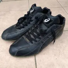 野球スパイク　アシックス黒　29.5cm