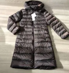 ユニクロ ウルトラライトダウンロングコート ジャケット S ダークブラウン