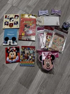 ディズニー　メモ帳セット