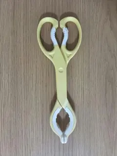 젖병 가위 소독 집게 노란색