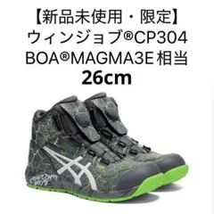 25.0 限定カラー アシックス安全靴 CP304Boa-300 MAGMA - メルカリ
