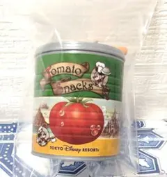 ✨️東京ディズニーリゾート トマトスナック缶　キーホルダー