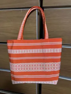 博多織　帯リメイクトートバッグ