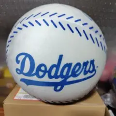 yuka様専用 Dodgers ボール 白/青クッション