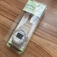 【新品未開封・保証書付き】Pochacco デジタルウォッチ 腕時計 ポチャコ