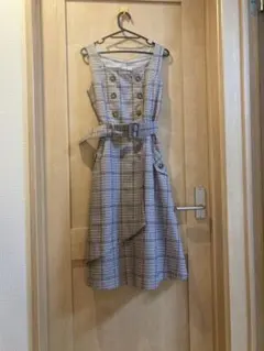 美品　ウィルセレクション　チェックワンピース