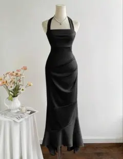 ロング ドレス キャミワンピース SHEIN