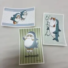 mofusand ステッカーセット サメにゃん