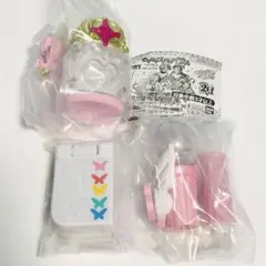 し*ん様 プリキュアオールスターズ　なりきりプリキュアDX4　3種　ガチャ　カプ