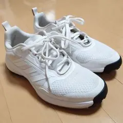 23 アディダス ゴルフ ゴルフシューズ スニーカー ホワイト スパイクレス