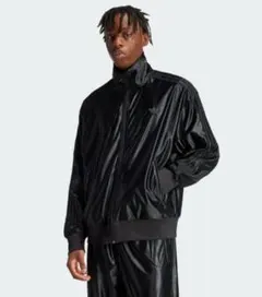 アディダス 光沢ファイヤーバード トラックジャケット メンズジャージ M 上着