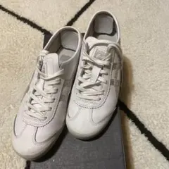 onitsuka tiger MEXICO 66ホワイトスニーカー 24.0㌢のサムネイル
