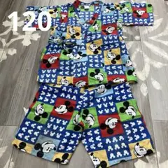 ミッキーマウス 甚平 上下セット 120cm