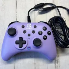 清掃&動作確認済み Switch ホリパッド TURBO パープル HORI