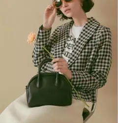 EFOLE フェイクレザー　ミニボストン　ショルダー　バッグ