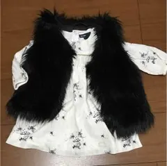 baby gap シフォンワンピース