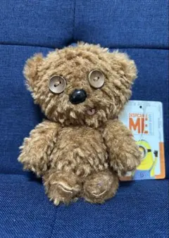 【USJ公式グッズ】ミニオン ティム ぬいぐるみキーチェーン 安全ピン タグ付き