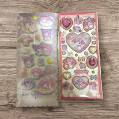 マイメロディ　キラキラジュエルシール　クロミ　サンリオ　Sanrio