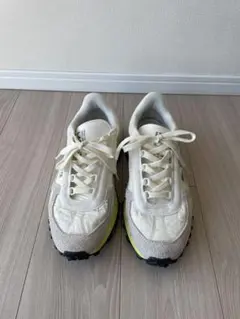 LACOSTE スニーカー ホワイト/イエロー