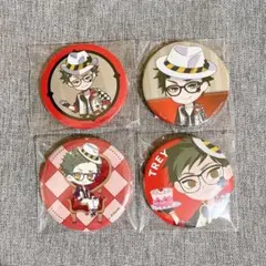 【4点セット】ツイステ トレイ 缶バッジ ねんどろいど グリヒルアート カフェ