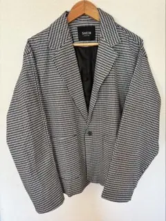 SHEIN テーラードジャケット チェック柄