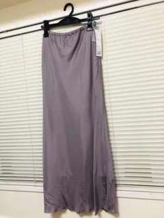 SHENERYフィブリルシャンブレーマーメイドマキシスカート